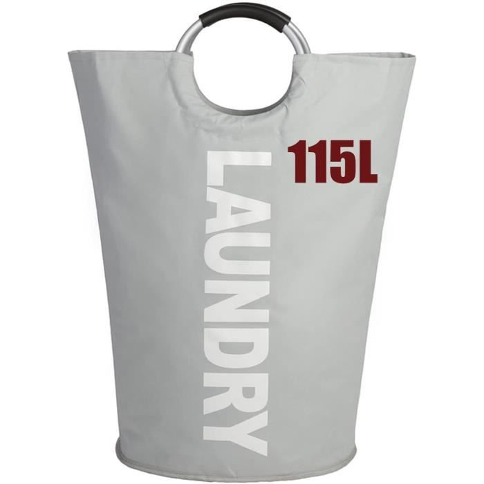 115L Rangement Panier Armoire Bac Linge Panier Linge Corbeille A Linge