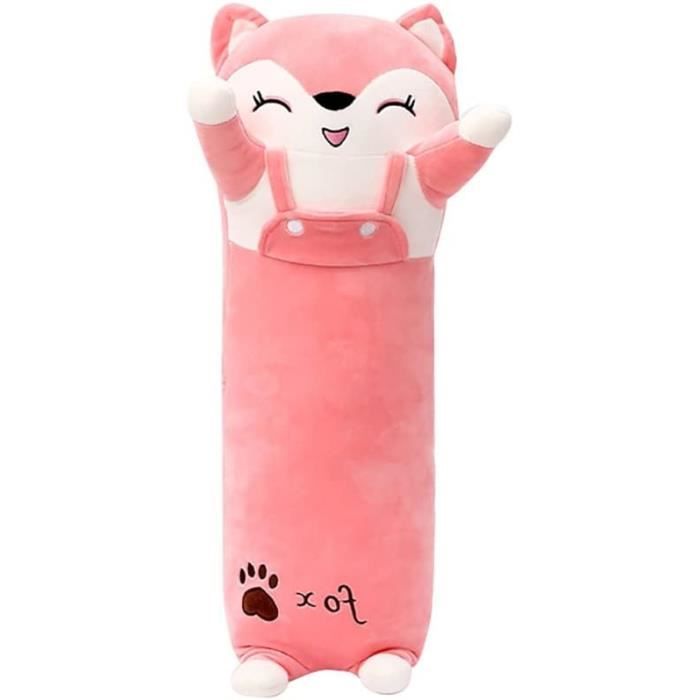 Oreiller Peluche Snack Bag Avec 8 Jouets Amovibles – Cerise, Cochon, Dinosaure – Cadeau Pour Filles Et Garçons (45 X 35 Cm)