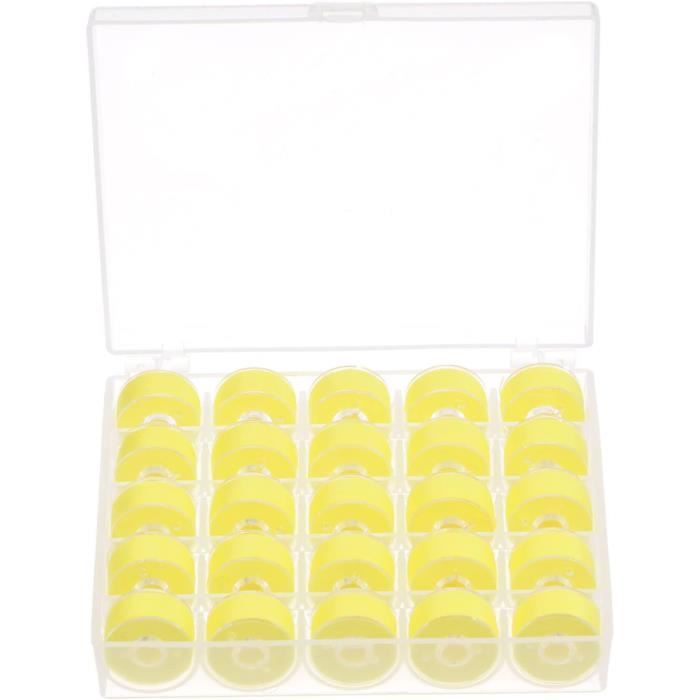 CleverDelights Lot de 144 bobines pré-enroulées noires avec côtés en carton Taille L 0,95 x 4,4 cm