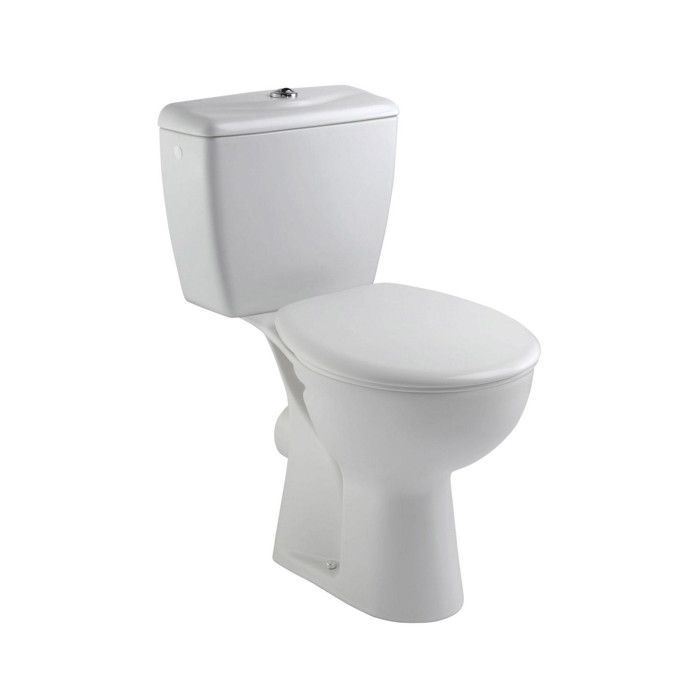 Pack WC standard - Jacob Delafon - Eolia - Sortie horizontale - Sans bride - 3/6L