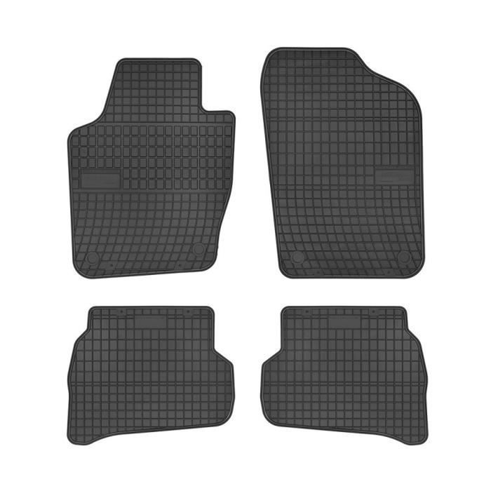 Tapis De Sol Caoutchouc Volkswagen T7 Transporter Avant - Noir Titane, 2 Pièces, Protection Tout-temps - 2