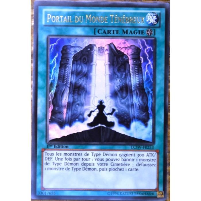Carte Yu Gi Oh La Plus Chere Du Monde Carte YU-GI-OH LCJW-FR253 Portail Du Monde Téné... - Achat / Vente