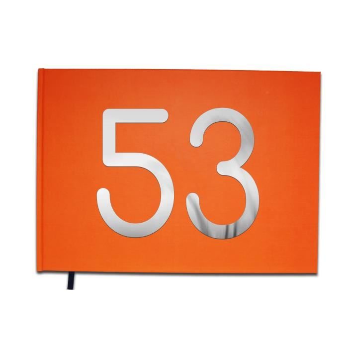 Livre D Or 53 Ans Anniversaire Mariage Retraite Lettres Chromees 100 Pages Qualite Premium Uttscheid Couleur Orange Cdiscount Beaux Arts Et Loisirs Creatifs