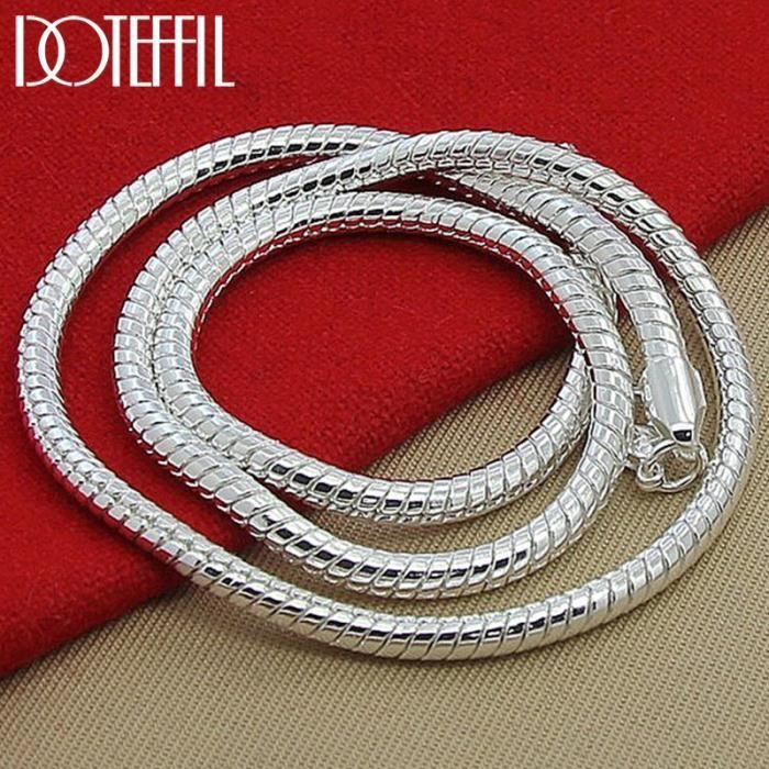 20" 5 argent sterling 925 solide ouvert curb collier chaînes 51 cm 20" 5 argent sterling 925 solide ouvert curb collier chaînes 51 cm