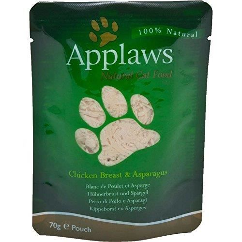 Applaws Cat Poulet et asperges Pouch - 12 X 70 g - 8002