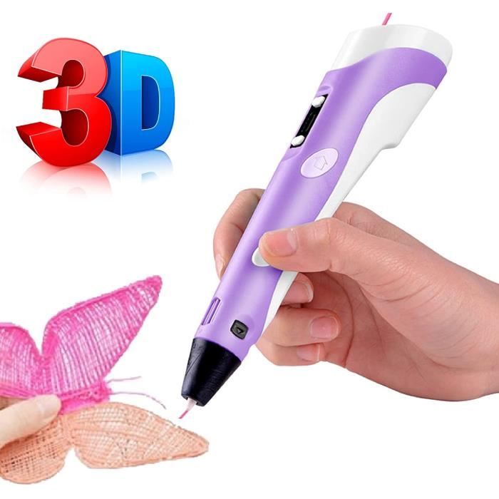 STEELMATES Stylo 3D professionnel pour adultes et enfants, impression 3D  Pen LCD, filament couleur en cadeau, compatible PLA et 66 - Cdiscount  Beaux-Arts et Loisirs créatifs
