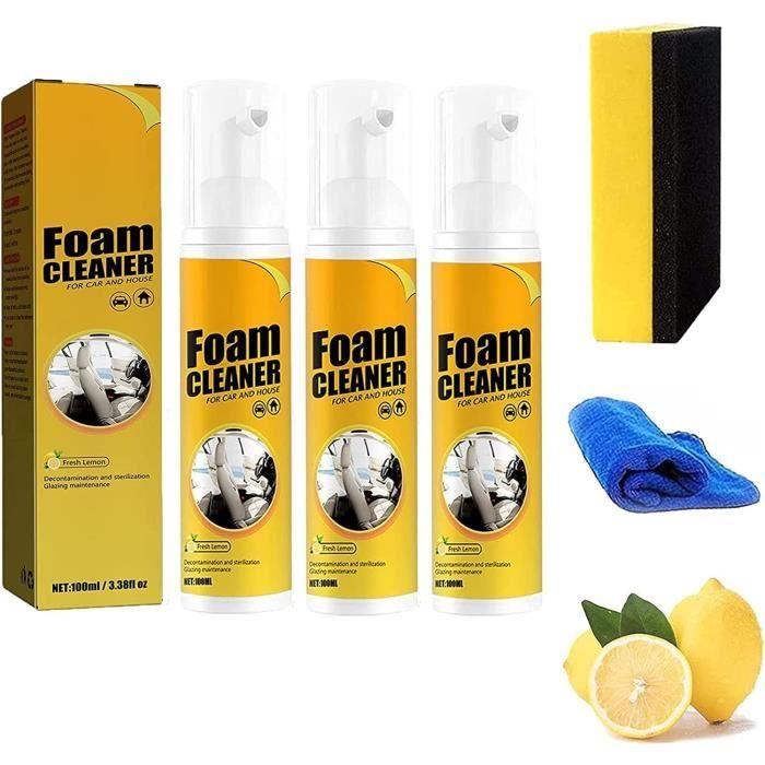 Car Magic Foam Cleaner (30ML,3Pcs), Neat Freaks Multipurpose Foam