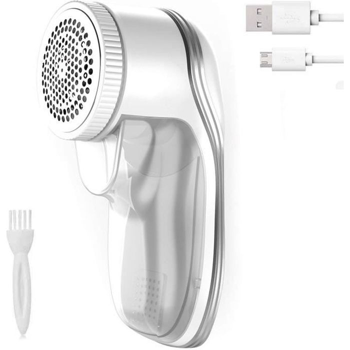 Hippodance Rasoir Anti Bouloche,Anti Bouloche Vetement de USB Rechargeable  Portable,Tissu Pull Laine Tondeuse à Textile pour pour  Chandails/Vêtements/Rideaux/Tapis,2* Lame de Rechange, Automatique :  : Cuisine et Maison