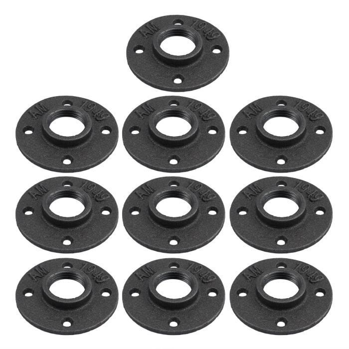 Lot De 4 Raccords à Bride Pour Arbre 8mm - Pour Moteurs De Modélisme RC - Acier Trempé, Vis Incluses
