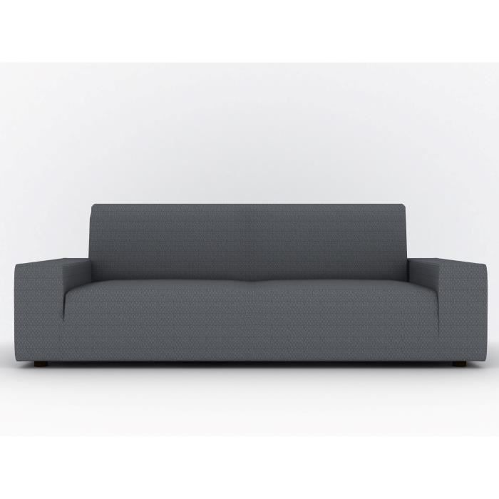 Housse De Canape Kivik 3 Places Gris Achat Vente Housse De Canape Cdiscount
