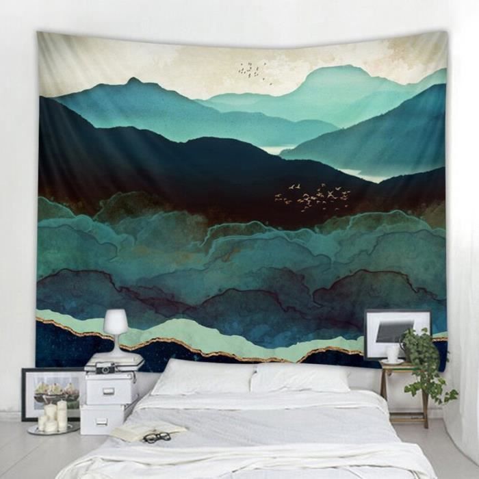 Beau paysage minimaliste de colline violette pour les cadres de décoration murale isolés sur la