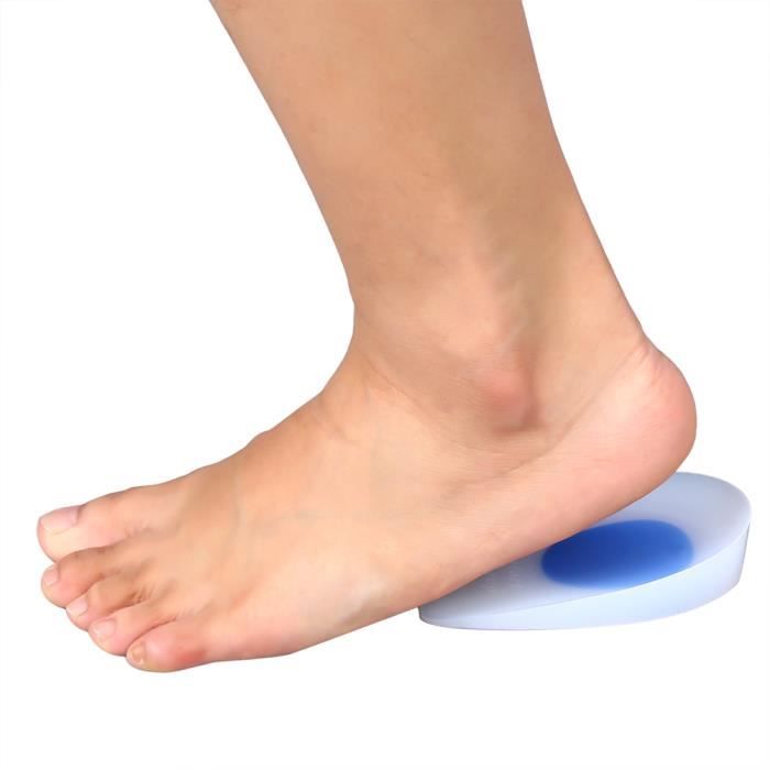 GOTOTOP Talon 1 paire de coussin de choc en silicone pour talon