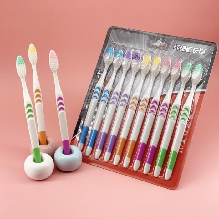 Brosse à Dents En Bambou Avec Poils Au Charbon Actif – Blanchiment Dentaire – Écologique