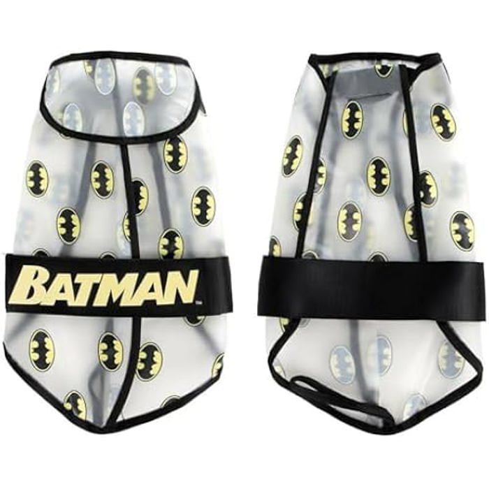 Meilleurs prix pour Veste de Pluie pour Chien Jaune - Batman - XS - Imperméable - Multicolore
