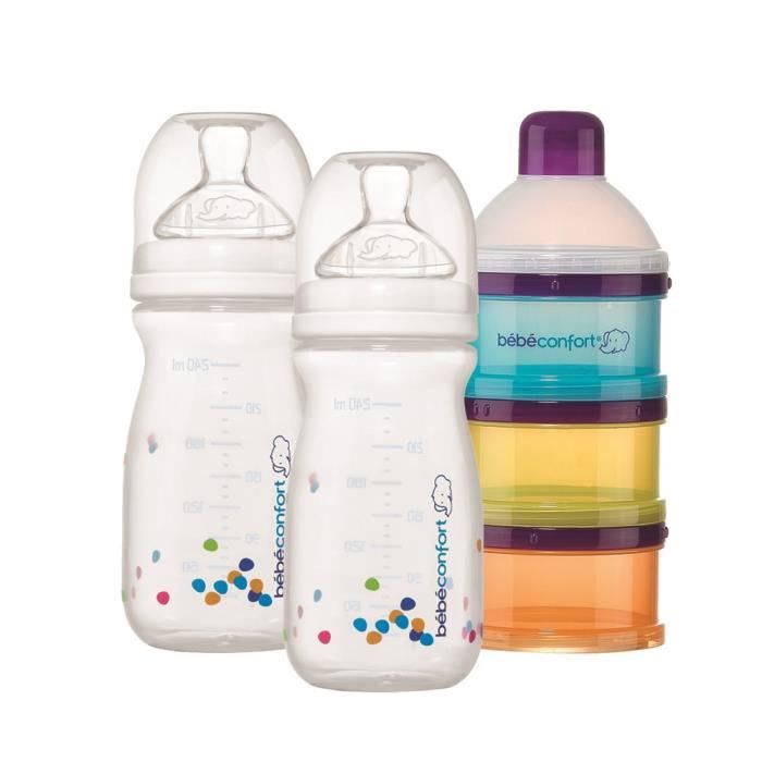 Bebe Confort Biberon 240ml Lot De 2 Doseur De Lait Cdiscount Puericulture Eveil Bebe