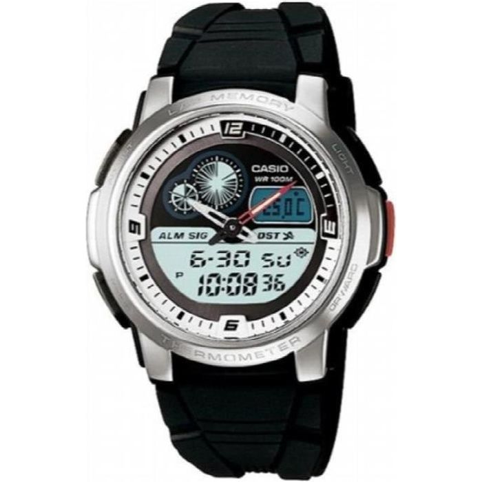Montre shop thermometre casio