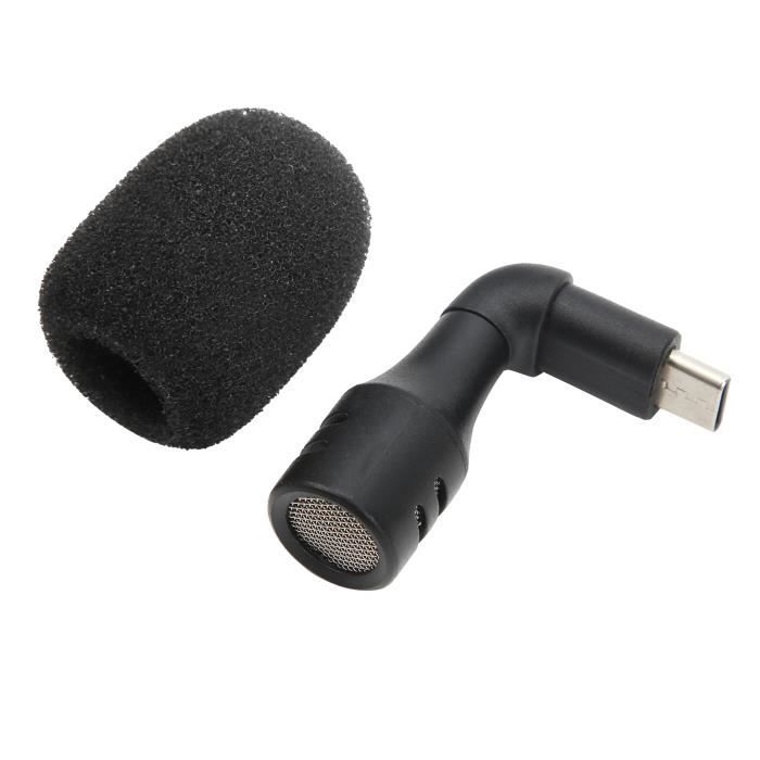 Cikonielf Microphone de type C Mini Microphone Portable avec Interface ...