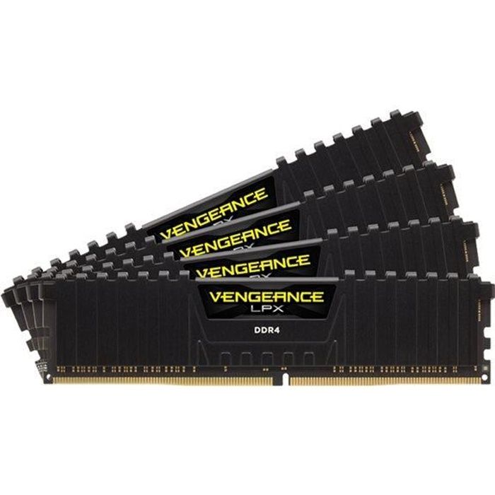 Mémoire RAM Corsair Vengeance LPX Series Low Profile 32 Go (4x 8 Go) DDR4 3200 MHz CL16