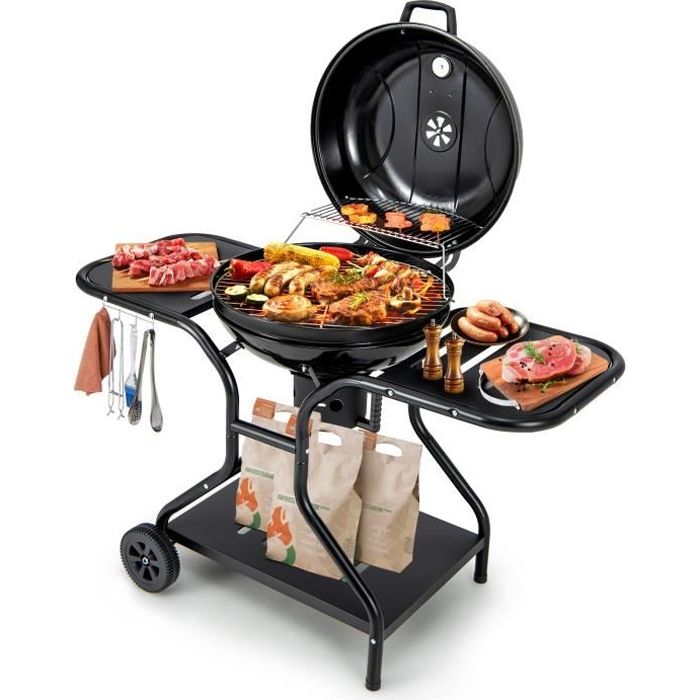 Thermomètre Barbecue 7,6 Cm - Cadran Grande Lecture 40-500°C | Acier Inoxydable | Installation Facile Grills, Fumoirs, Fours