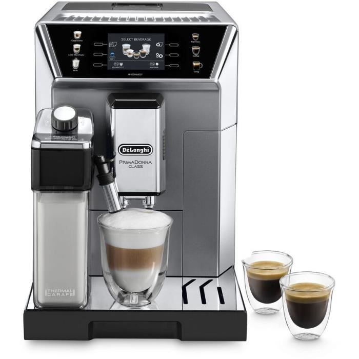 DELONGHI Expresso broyeur PrimaDonna Class ECAM55085MS - vue 3