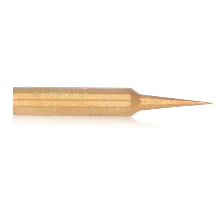 Lot De 5 Pannes à Souder De Rechange - Différentes Formes, Avec Laine D'Acier Nettoyage - Pour Bijoux, Électronique, Bricolage