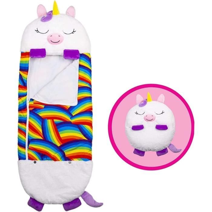 Sac De Couchage D'été SPRINGOS - 73x210 Cm (avec Capuche) - Température Confort 13°C - Format Momie Avec Sac De Rangement