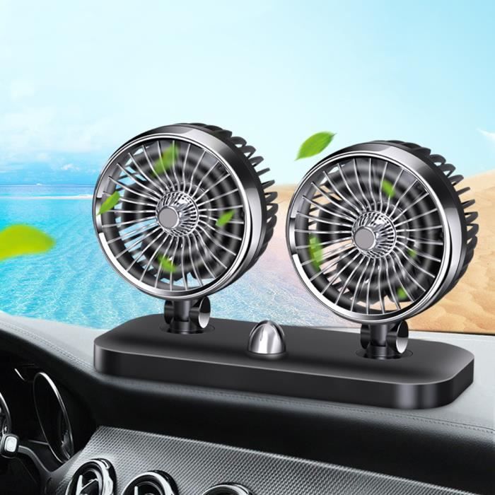 12V 80W 12pouces Ventilateur De Refroidissement Universel Pour Moteur Voiture Avec Accessoires De Montage