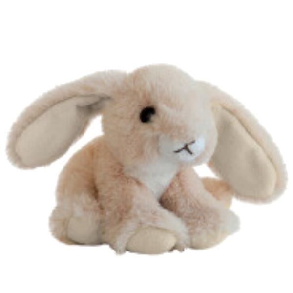 peluche lapin beige