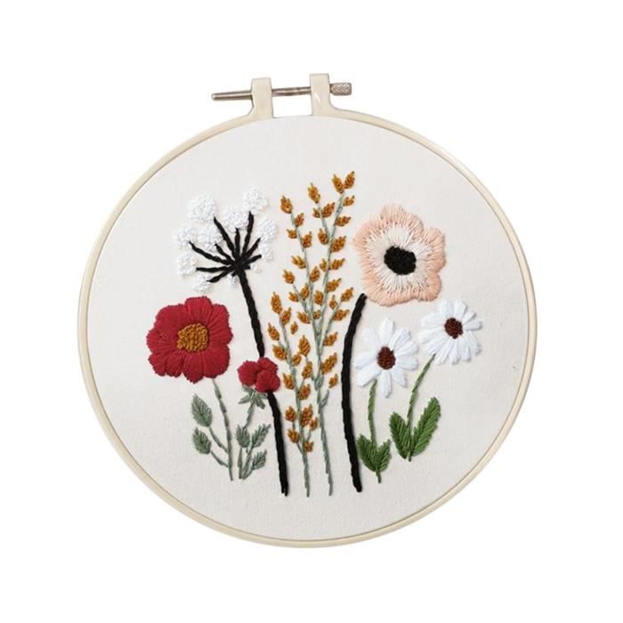 Kit De Broderie Au Point De Croix Mini Champignon – Design Inc