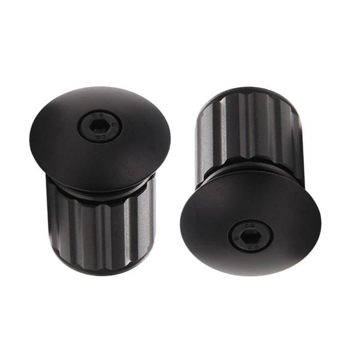 Poignées De Guidon VTT WEST BIKING - Embouts Barres - 22,2 Mm - Noir - Pour VTT