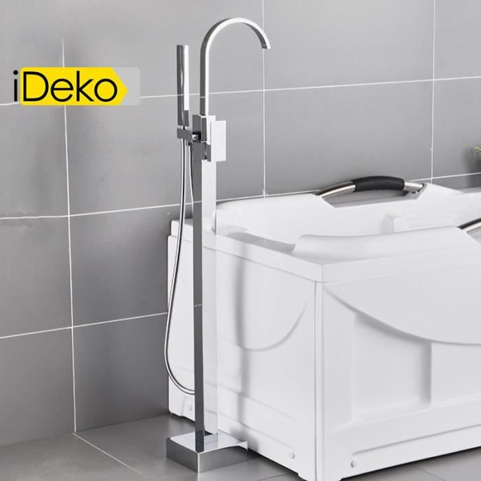 Ideko Robinet De Baignoire Ilot Sur Pied Salle De Bain Douche