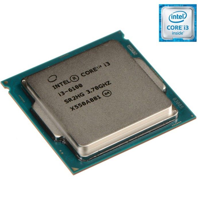 Processeur Cpu Intel Core I3-6100 3.70Ghz Sr2Hg Fclga-1151 3Mo 8Gt/S