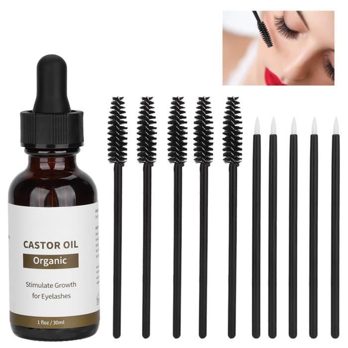 KIMISS Huile de ricin de soin des cheveux Sérum de