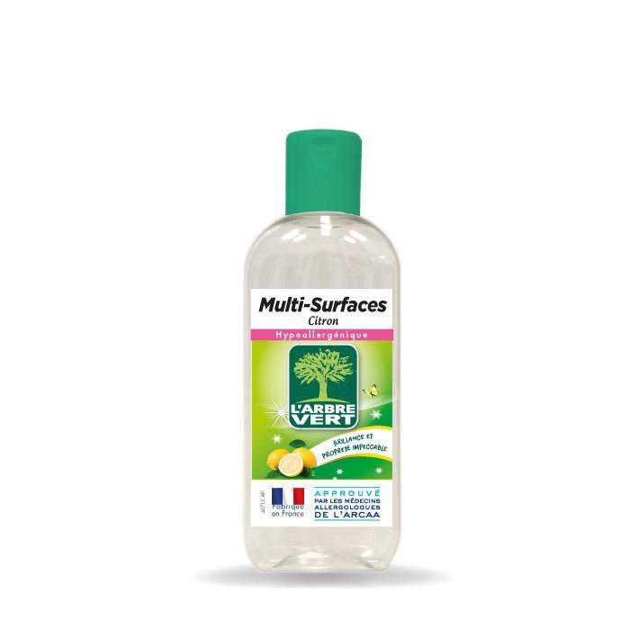 L Arbre Vert Nettoyant Multi Surfaces Citron 100 Ml Achat Vente Nettoyage Multi Usage Multi Surfaces Citron 100 Ml Cdiscount