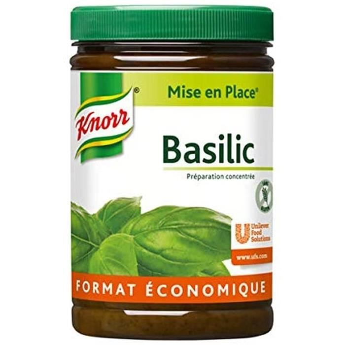 Mayonnaise Mise Place Basilic Frais Marinades Assaisonnements