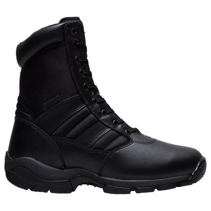 Magnum M800339?021 Panther 8 Fermeture Éclair latérale Bottes, taille 7, Noir - M800339-021