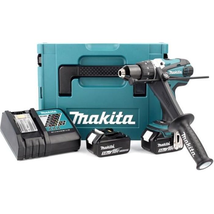 AnnonceMakita DHP459RMJ - Perceuse Visseuse Percu 18v 4ah Li-ion