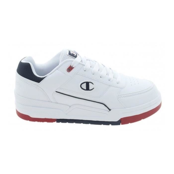 Chaussures Champion Rebound Heritage Low S22030WW005 - CHAMPION - Homme - Blanc - Synthétique - Lacets - Plat