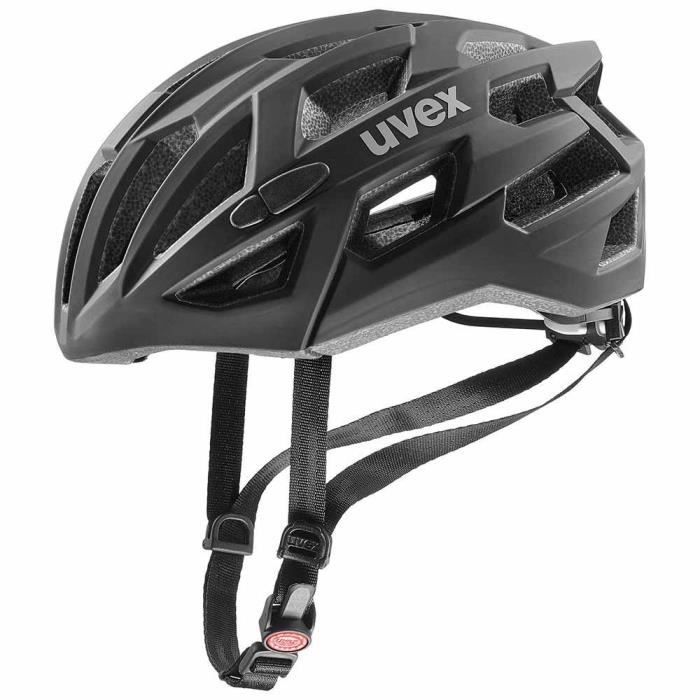 Casque de course UVEX Race 7 - Noir - Adulte - Poids plume de 240g