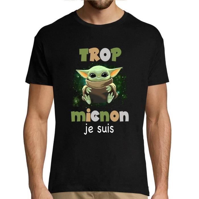 T-shirt Crossfit Yoda – Manches Courtes Homme, Coton 100 %, Imprimé Exclusif Friking
