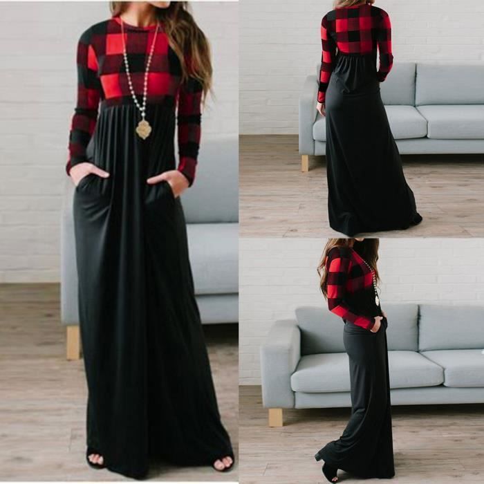 robe longue automne hiver
