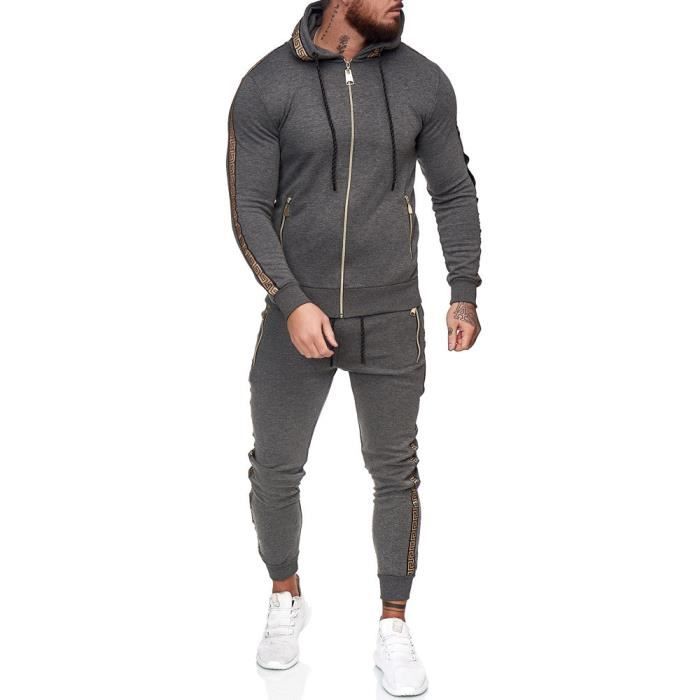 Homme en survet sale
