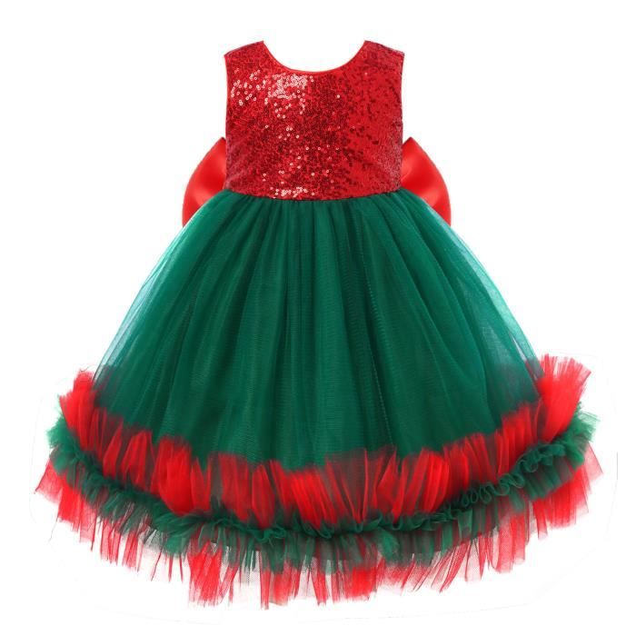 robe verte et rouge
