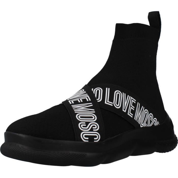 Basket chaussette sales moschino femme