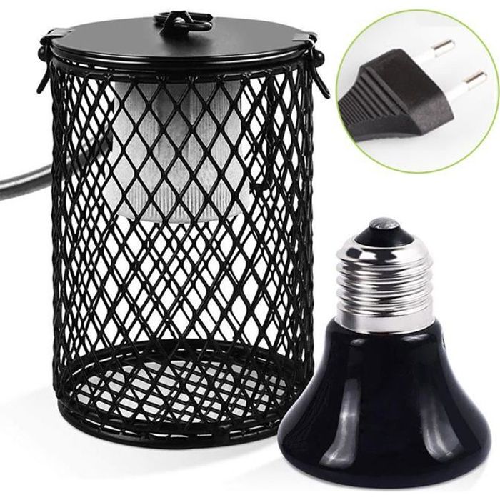 Comparer les prix de Reptile céramique chauffante lampe chauffante support Reptile infrarouge chaleur ampoule support avec support Anti-chaud pour