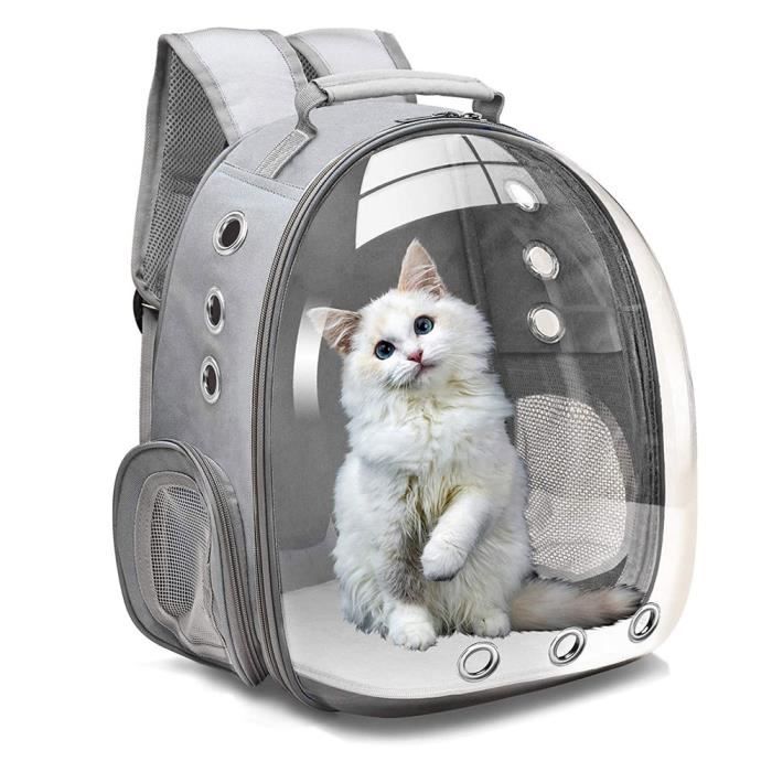 Sac de transport transparent pour chat