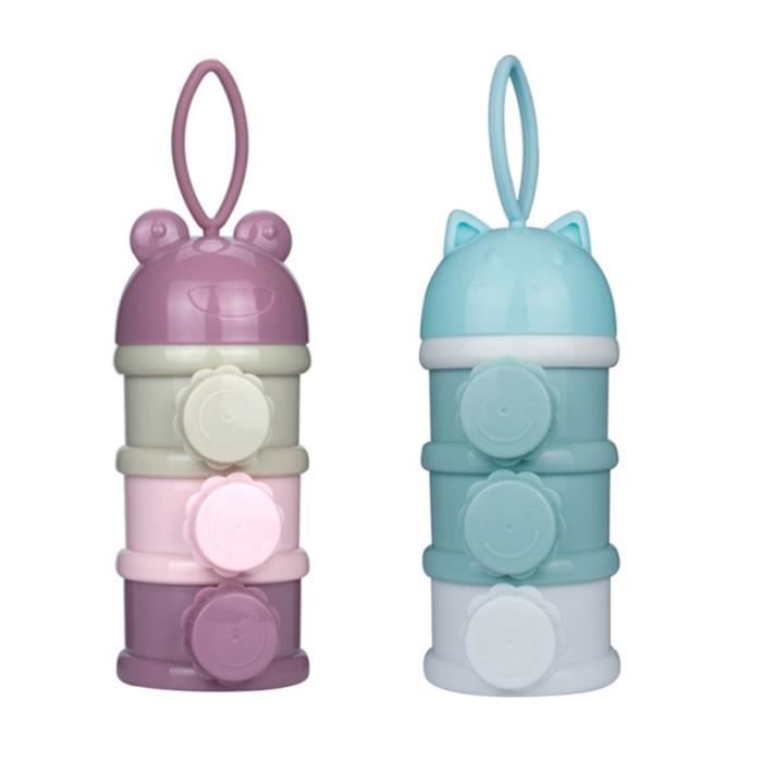 1 Pc Boite De Lait En Poudre Emballage Conteneur De Stockage De 3 Couches Bebe Outil D Alimentation Pour Assiette Plateau Repas Cdiscount Puericulture Eveil Bebe