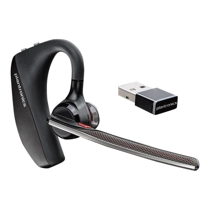 Plantronics Voyager 5200 UC Casque embout auriculaire montage sur l'oreille Bluetooth sans fil