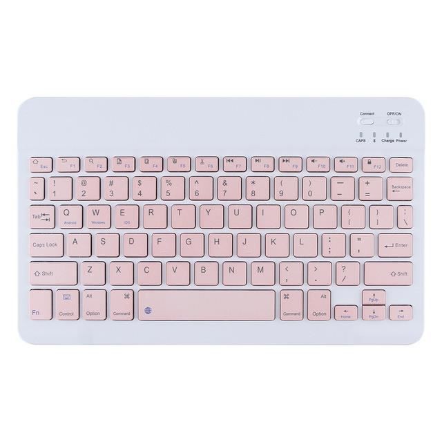 Mini clavier et souris sans fil Bluetooth russe, kit pour tablette