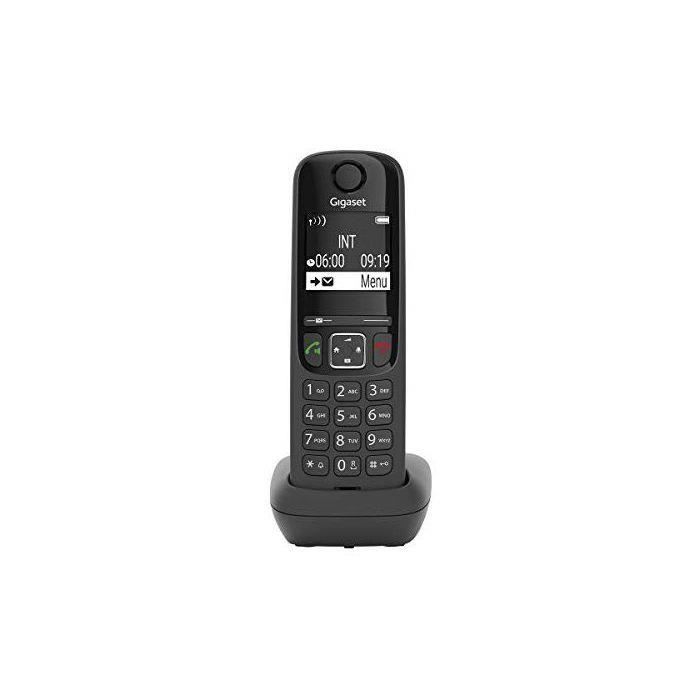 Téléphone Sans Fil Gigaset AS690 – Mains Libres, Grand Écran, Autonomie 14h - vue 6